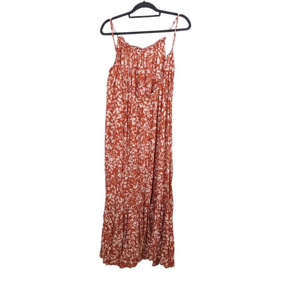 Anthropologie Flounced Maxi Lounge Dress Size XS - Picture 7 of 7